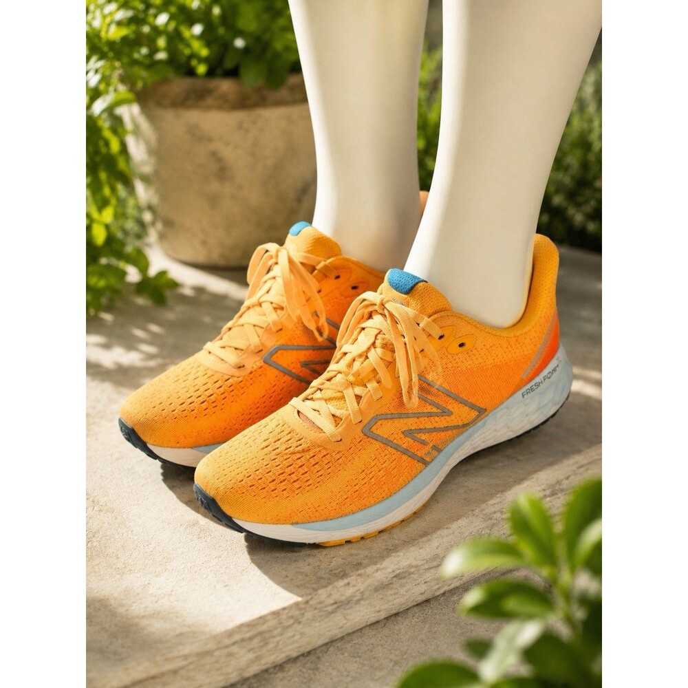 New Balance Fresh Foam X 880v12 Running Shoes | Orange | MSRP $135 | 10.5